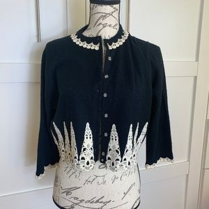 VINTAGE 1960 SWEATER HAND MADE